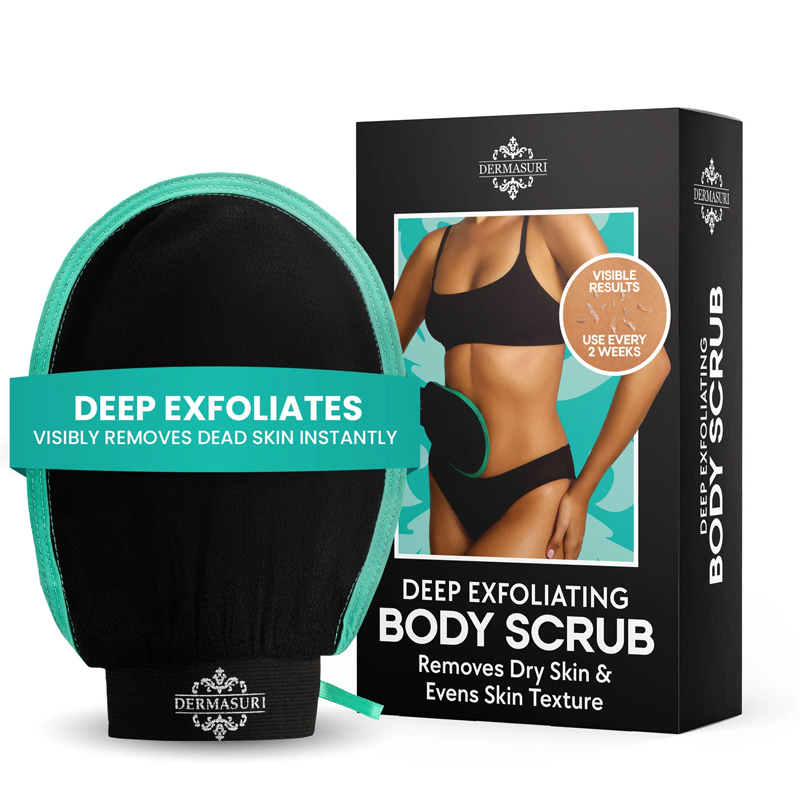 Dermasuri - Deep Exfoliating Glove - Polishing Mitt Body Scrubber